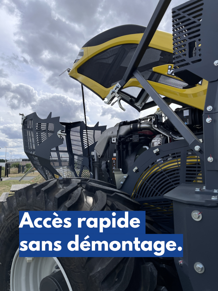 Accès mécaniques dans démontage