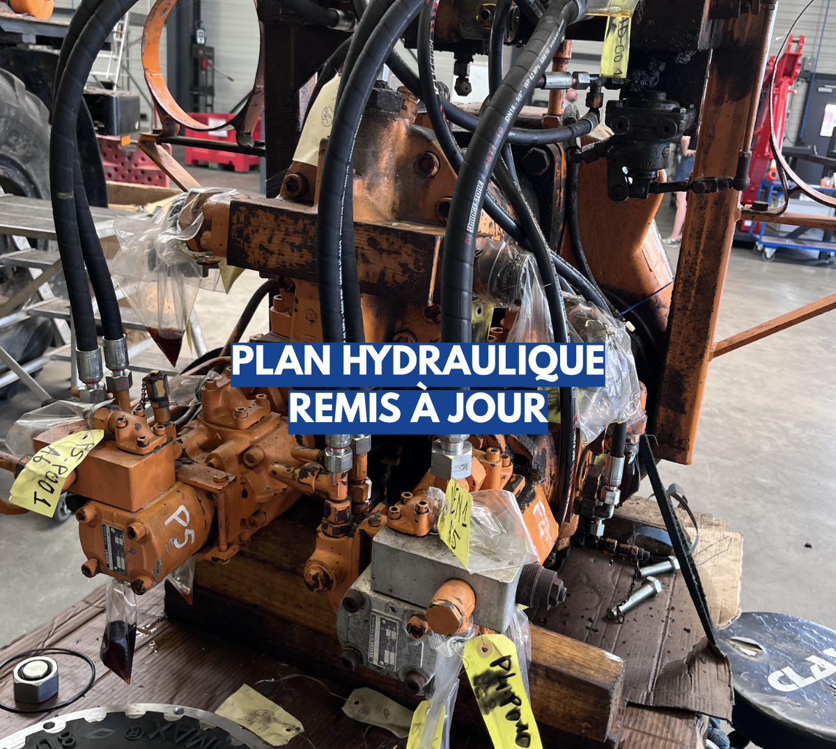 Plan hydraulique totalement refait.