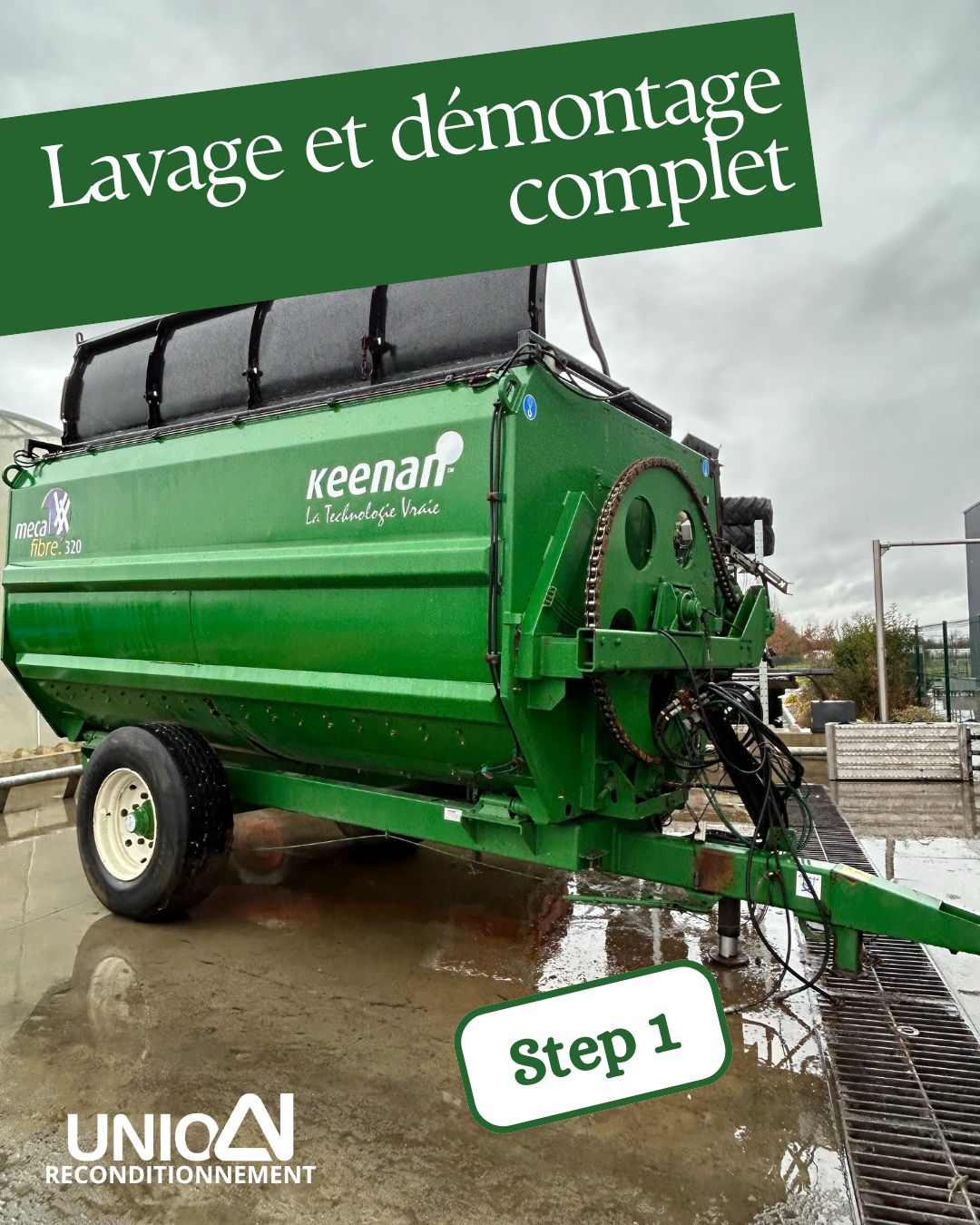 Nettoyage et démontage