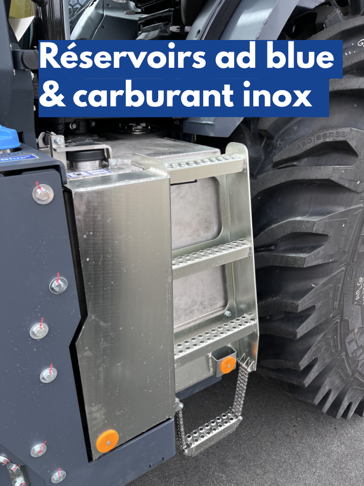 Réservoirs Inox Carburant et AD Blue